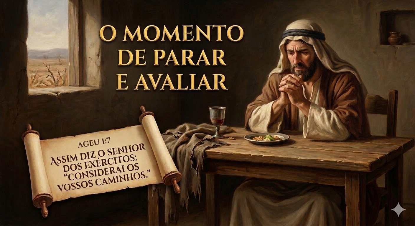 Ageu 1:7 – O Momento de Parar e Avaliar