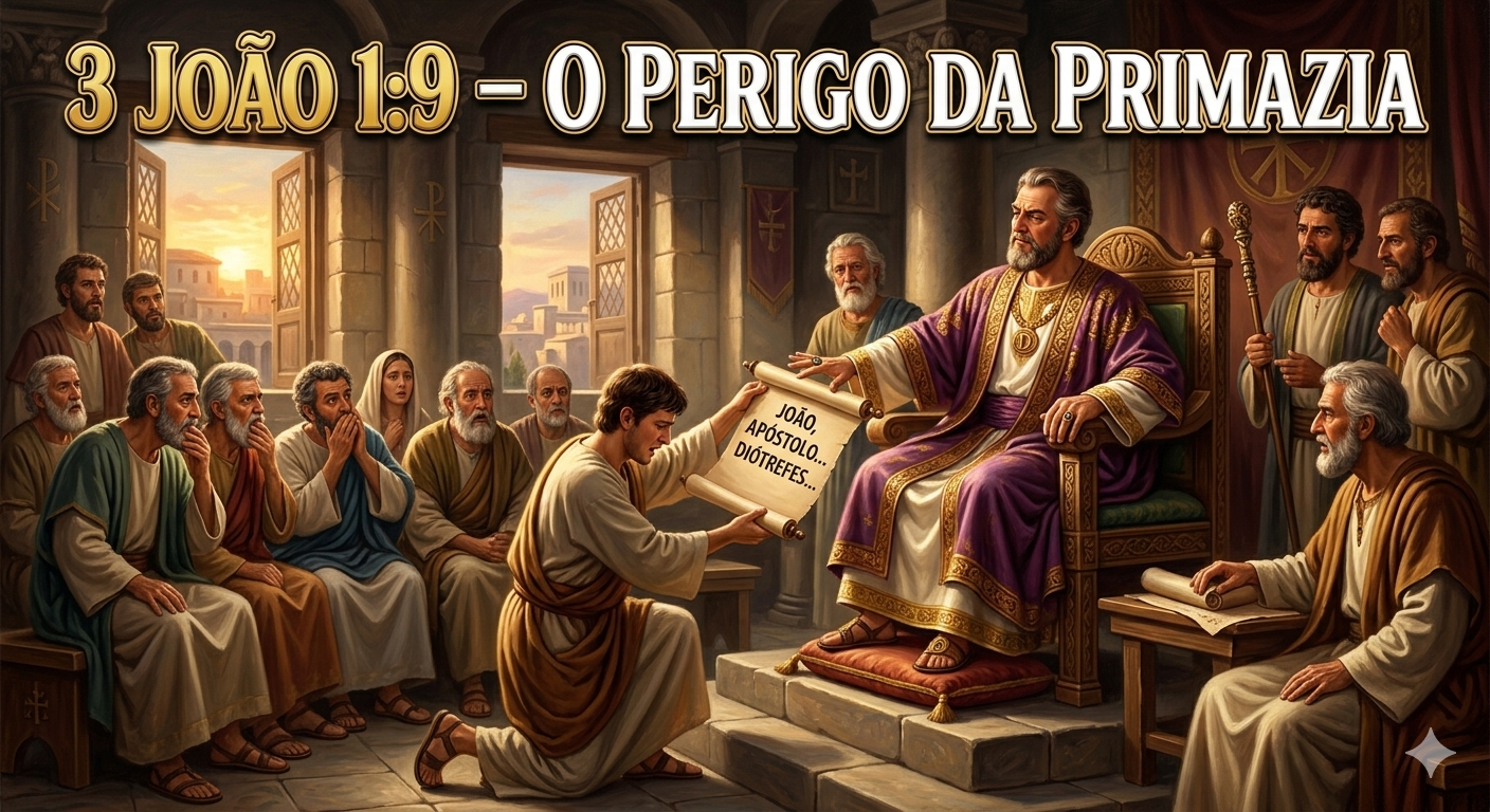 3 João 1:9 – O Perigo da Primazia
