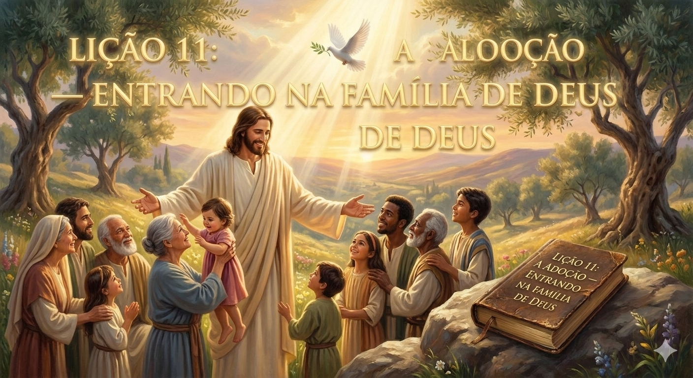 Lição 11: A adoção — Entrando na família de Deus