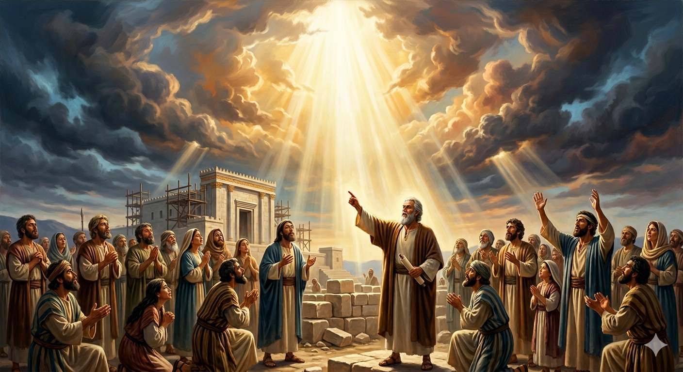 Ageu 1:13 – A Resposta Imediata do Céu