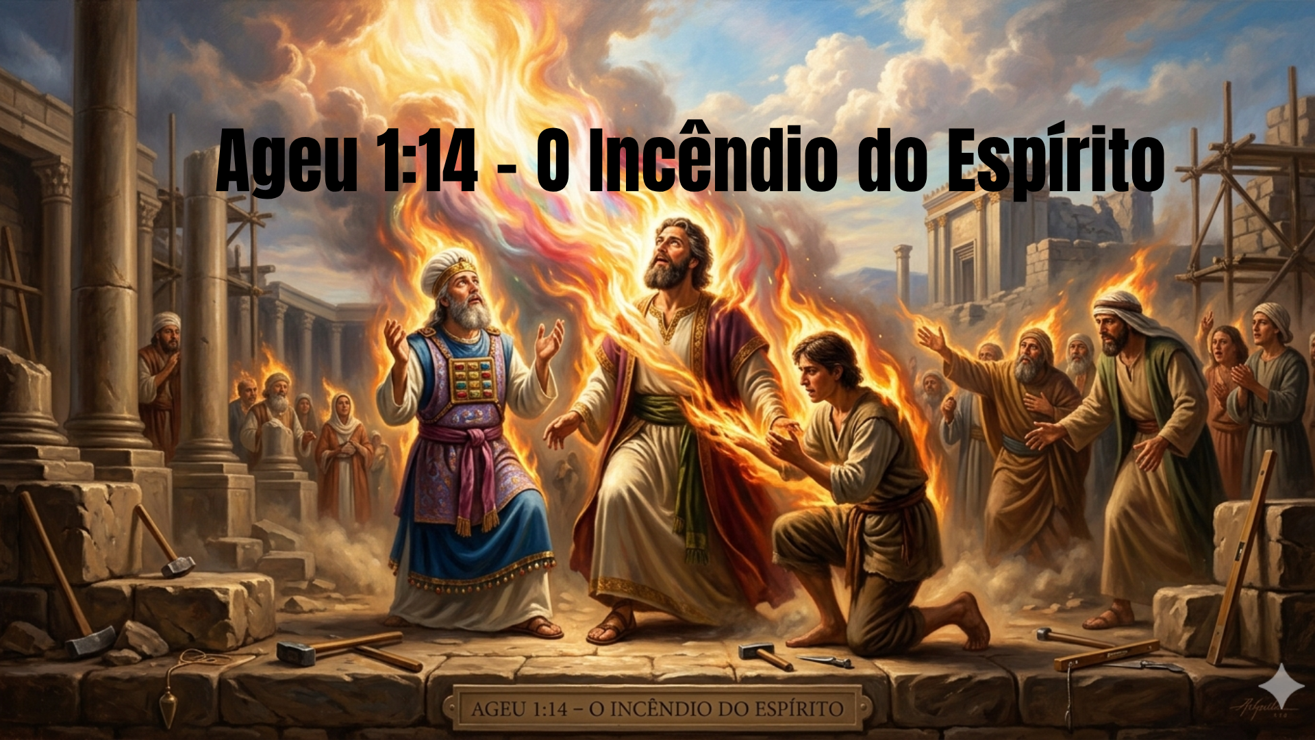 Ageu 1:14 – O Incêndio do Espírito