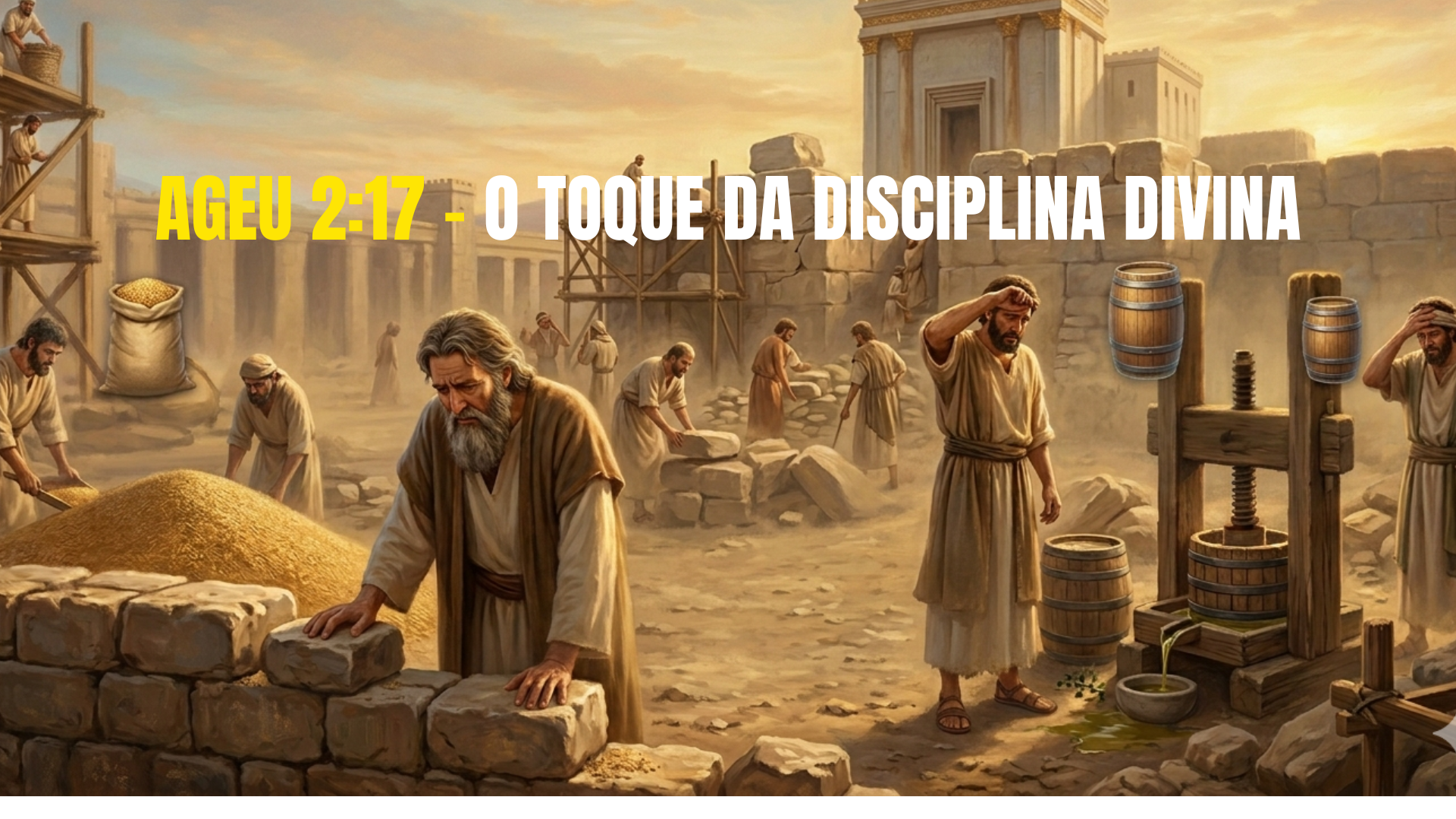 Ageu 2:17 – O Toque da Disciplina Divina