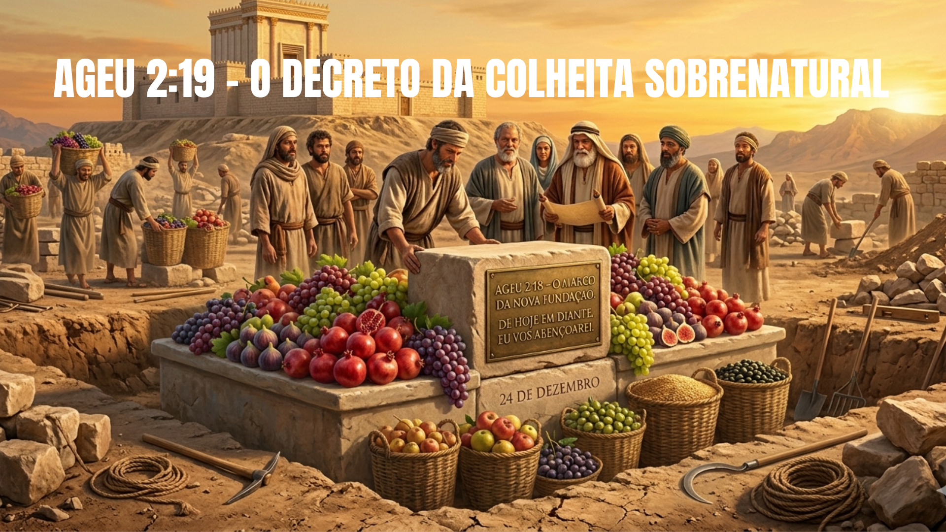 Ageu 2:19 – O Decreto da Colheita Sobrenatural